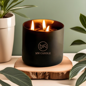 Candela Profumata di Lusso a 3 Stoppini in Cera di Soia, Naturale, per Aromaterapia, Regalo, Decorazione, Etichetta Privata, OEM - Product Image 2
