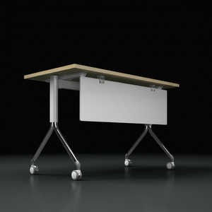<span class=keywords><strong>Mesa</strong></span> <span class=keywords><strong>Plegable</strong></span> Portátil y Asiento Deslizante Apilable, Conjunto de <span class=keywords><strong>Mesa</strong></span> y Escritorio Modular Multifuncional para Estudio y Entrenamiento - Product Image 1