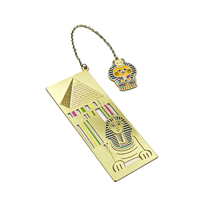 Llavero de metal esmaltado duro metálico, diseño de león y esfinge egipcios, recuerdo, regalo, moneda, imán para nevera, marcapáginas, pin, llavero personalizado - Product Image 4