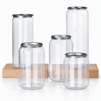 Boîtes transparentes BSBH avec couvercle, boîtes en plastique pour animaux de compagnie, bouteilles de boisson, boîtes en plastique personnalisées avec logo, Europe, Amérique