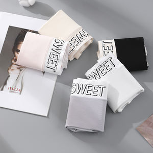 Celana Dalam Wanita Ukuran Besar Model Sporty Bahan Katun Modal, Selangkangan Panjang, Menutupi Pinggul, Ramah Kulit, dan Bernapas - Product Image 4