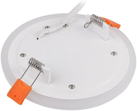 Plafonnier encastré rond 3+3w 6+3w 12+4w 18+6w, panneau LED bicolore RGB