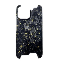 Nouveaux modèles étui en fibre de carbone forgé pour iPhone 15 Pro Max en fibre de carbone forgé minimaliste 14pro max/15pro/14pro couverture de téléphone