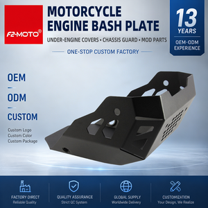 Motorrad-Unterfahrschutz <span class=keywords><strong>Bash</strong></span> Plate Motorschutz für CFMOTO 450MT Ibex 450 Metall-Unterbodenschutz - Product Image 1