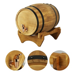 Barils à vin décoratifs en chêne massif, barils à bière et à vin <span class=keywords><strong>pour</strong></span> bars, mariages, décorations, accessoires, services de personnalisation - Product Image 3