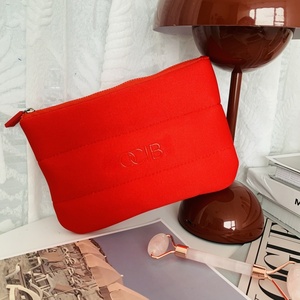 3D Silicone Printing Cosmetic <b>Bag</b> <b>Quilted</b> Neoprene Makeup <b>Bags</b> Fashion Cosmetic <b>Storage</b> <b>Bag</b> for Women Men Travel Beach Outdoor - Product Image 4