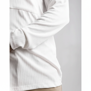 Felpa Oversize da Uomo in Velluto a Coste con Collo Tondo, Traspirante e Comoda - Product Image 1
