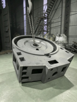Pièces moulées en fonte robustes pour machines-outils, base de machine de fraisage CNC, colonne, cadre, fonderie sur mesure, fournisseur de moulages OEM