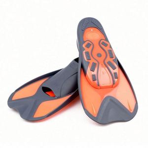Nouvel Arrivage Palmes de Natation Courtes Durables pour Adultes à Couverture Totale du Pied pour l'Entraînement / Débutants - Product Image 3