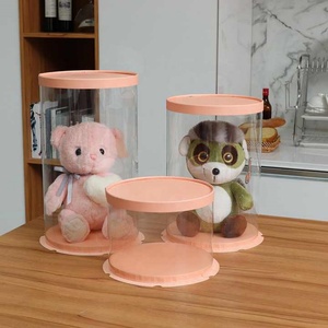 Wholesale Price Transparent Three-in-one Gift Packaging <b>Boxes</b> Cake Box - Product Image 4