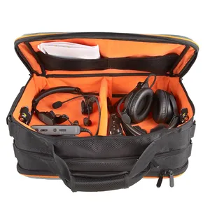 Gepolsterte Pilot Headset Schutz tasche Aviation Duffel Tote Große Flug reisetasche