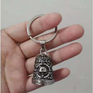 Campana de Motocicleta Vintage Punk, Precio de Fábrica, Campana de la Suerte para Motociclistas, Aleación de Zinc, Técnica de Fundición con Impresión UV - Product Image 4