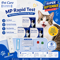 Test de diagnostic vétérinaire pour le Mycoplasma Pneumonia Ag MP, cassette pour chats