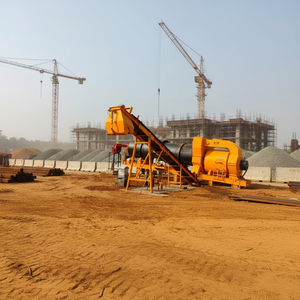 Nouvelle usine de mélange de tambour d'asphalte chaud continu pour les mélangeurs par lots de construction de routes pour les usines de fabrication PLC de pompe à moteur essentiel - Product Image 1