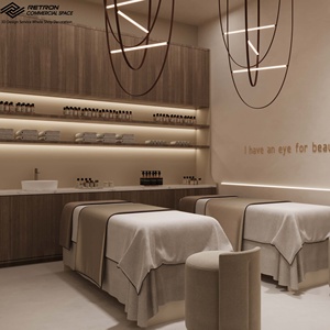 Nội thất trưng bày tiệm nail hiện đại, thiết kế tùy chỉnh với đèn LED, thiết kế nội thất cho các tiệm làm đẹp - Product Image 4