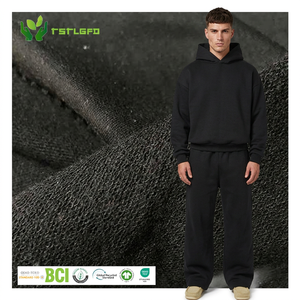 Survêtement en coton personnalisé de haute qualité pour hommes sweats à capuche et pantalons de jogging surdimensionnés de luxe ensemble de pantalons de survêtement à capuche unisexe - Product Image 1