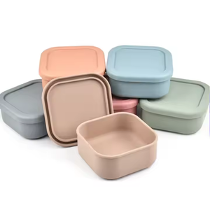 Boîte à lunch en silicone <span class=keywords><strong>pour</strong></span> congélation, boîte de conservation <span class=keywords><strong>alimentaire</strong></span> de qualité <span class=keywords><strong>alimentaire</strong></span>, étanche, organisateur de cuisine, boîte de rangement <span class=keywords><strong>pour</strong></span> aliments, boîte à bento - Product Image 6