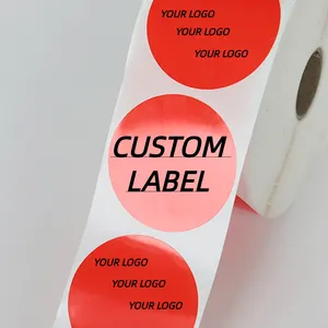 Cheap Factory Brand Name Logo Sticker With Short Delivery