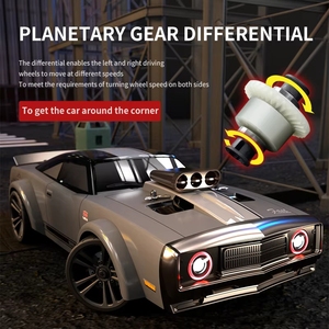 JJRC Q142 Voiture télécommandée de drift multi-mode 2.4G haute vitesse à quatre roues motrices pour course sur surface plane - Product Image 5