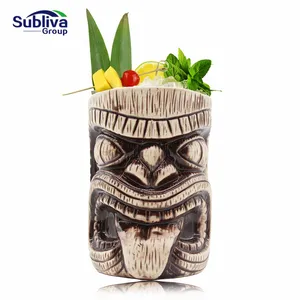 Mug Design New Design Ceramic Toscano Lono Tiki Mug 450ml Patent Owned By Subliva Group Ltd