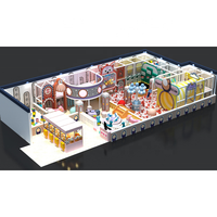 Grande aire de jeux intérieure pour enfants, parc d'attractions intérieur, certifié CE UKCA EN1176, vente directe