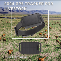 Traqueur GPS extérieur IP67 F29 F30 Position de mouvement GPRS GSM LBS Beidou GPS Suivi des actifs Traqueur GPS vache Chargement du panneau solaire