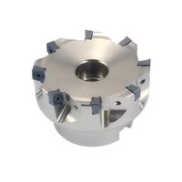 4N TF90 °   Série de têtes de coupe : Fraise à face indexable pour plaquettes 4NKT0603, disque de fraisage à émbout carré à 90 degrés