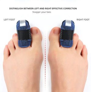 Neopren çekiç ayak düzleştirici bükülmüş veya kıvrılmış ayak düzeltici pençe veya kırık ayak kurtarma için çarpık ayak atel ayak Brace - Product Image 4