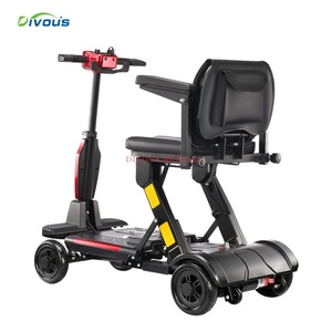 Aluminium Alloy Fashionable Foldable Portable Lithium <b>Battery</b> Electric Scooter for Elderly and Disabled, - Product Image 4