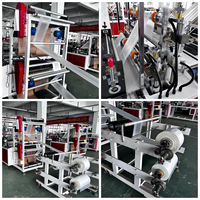 950/1150mm verzegelbreedte multi-channel zakkenmaakmachine max. 1200mm lengte PE vestentas productielijn