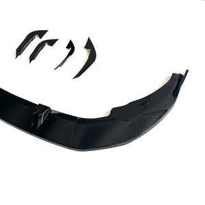 Splitter Spoiler Anteriore Nero RS5 per <span class=keywords><strong>Audi</strong></span> <span class=keywords><strong>A5</strong></span> 2024 2025 - Product Image 2