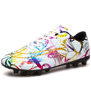 Chaussures de football de haute qualité hommes femmes FG formation bottes de football confortables et souples chaussures de football de <span class=keywords><strong>rugby</strong></span> - Product Image 4