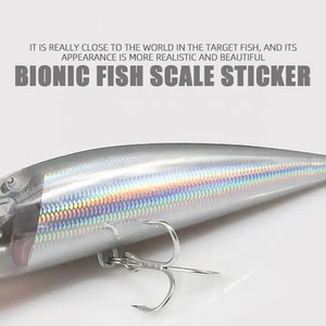 Nouveau OEM 120mm 38g naufrage vairon longue coulée appât dur lame <span class=keywords><strong>Flash</strong></span> Wobbler leurre de pêche thon leurre brochet manivelle - Product Image 2