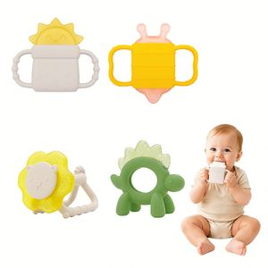 Mordedor de Silicona con Forma de Dinosaurio para Bebés, Relleno de Agua, Libre de BPA, Grado Alimenticio, Juguete Sensorial para Recién Nacidos de 0 a 12 Meses, OEM - Product Image 3