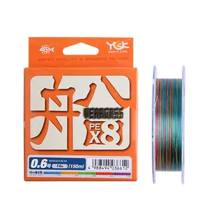 FJORD YGK VERAGASS X8 Japan super strong 150m PE braided fly fishing line 8 strands floating