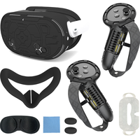 Kit de protection pour Meta Quest 3S : Coques de manettes, protections de lentilles et accessoires en TPU pour casque VR Meta Quest 3