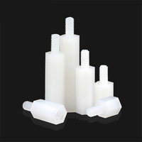 Entretoise hexagonale filetée M3 M4 M8 en nylon pour montage de carte de circuit imprimé, carte mère, matériel de montage Raspberry Pi, support