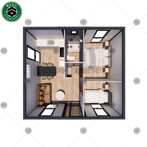 บ้านคอนเทนเนอร์สำเร็จรูปแบบขยายได้ ขนาด 20 ฟุต 40 ฟุต พับเก็บได้ เคลื่อนย้ายสะดวก สำหรับอยู่อาศัย - Product Image 6