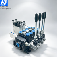 Vanne de commande directionnelle sectionnelle DCV100 100 litres/min bidirectionnelle 315 bars manuelle/pneumatique/électro-hydraulique avec garantie d'un an
