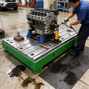 High-Quality Cast Iron Platform HT250 - Precision-<strong>Ground</strong> for Mechanical <strong>Inspection</strong>, CNC Calibration &amp; Tooling Setup - Product Image 1