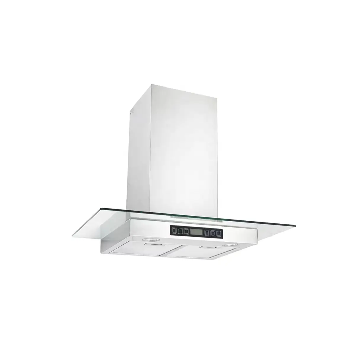 Layanan OEM hood gaya Eropa penampilan putih berbagai ukuran kipas ekstraktor asap dapur hood t-shape cooker range hood