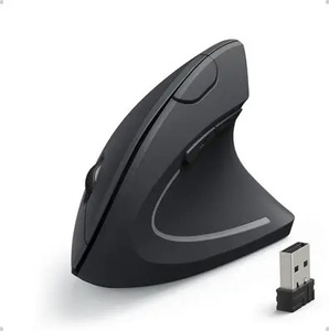 Mouse Ottico Ergonomico USB 2.4G per Ufficio e Gaming, Compatibile con Laptop Windows, Orientamento Destro, Ricaricabile 3D - Product Image 1