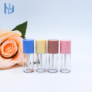 Stock de fábrica 2ml Tubos de esmalte de labios en <span class=keywords><strong>miniatura</strong></span> Multicolor Mini tubos de brillo de labios vacíos Logotipo personalizado con caja - Product Image 1