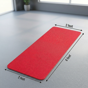 Tapete de Yoga Rectangular de EVA de 4 mm, 72 Pulgadas, Plegable, Reversible, con Superficie Antideslizante Fácil de Limpiar, para Gimnasio en Casa - Product Image 5