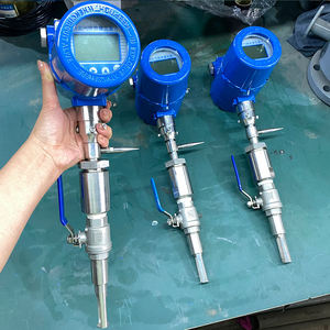 Methaan Stikstof Zuurstof Co2 <span class=keywords><strong>Flowmeter</strong></span> Aardgas Grote <span class=keywords><strong>Diameter</strong></span> Ingevoegde Perslucht Thermische Gas Massa Flow Meter - Product Image 3