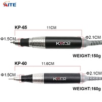 Pièce à main professionnelle japonaise pour ponceuse à ongles électrique KP 60 Up200 Nail Pro Kupadrill Mani KP60 KP65 Pro