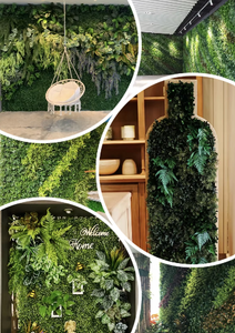 Venta al por mayor de fábrica Plantas verdes simuladas <span class=keywords><strong>Hiedra</strong></span> <span class=keywords><strong>artificial</strong></span> Valla DE PRIVACIDAD Enredadera Decoración al aire libre - Product Image 6