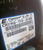 Compresores de Pistón Herméticos Reciprocantes Copeland Directo de Fábrica CR18K6E-TFD CR24K6E-TFD CR38K6E CR53K6E CRNQ050E-TFD-522