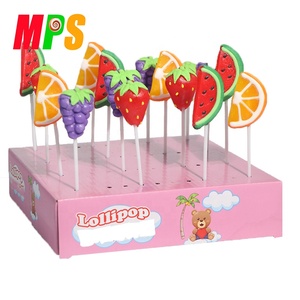 12g varitas de caramelo surtidos mezcla de Piruleta de frutas, dulces de confitería - Product Image 1