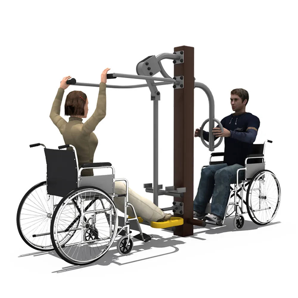 MT-JSH1510 attrezzature per il fitness all'aperto per disabili esercitano forti attrezzature da palestra all'aperto per disabili